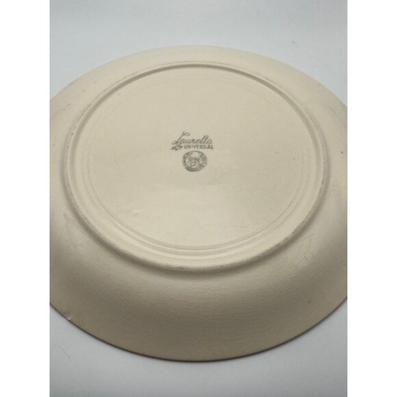 Universal Laurella Fruit Basket Plate Made in USA Used - Picture 2 of 2